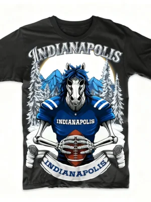 100% Cotton Black Casual T-Shirt With Red Sneakers And Cable Detail Short Sleeves Crew Neck Team's Halloween theme design